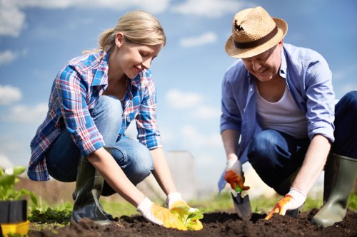 Resolved landscaping complaint with clear follow-up steps