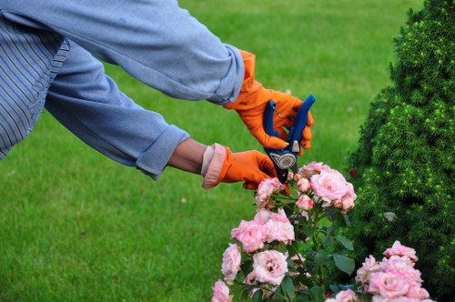 Screen-reader friendly landscaping website section for Harlesden